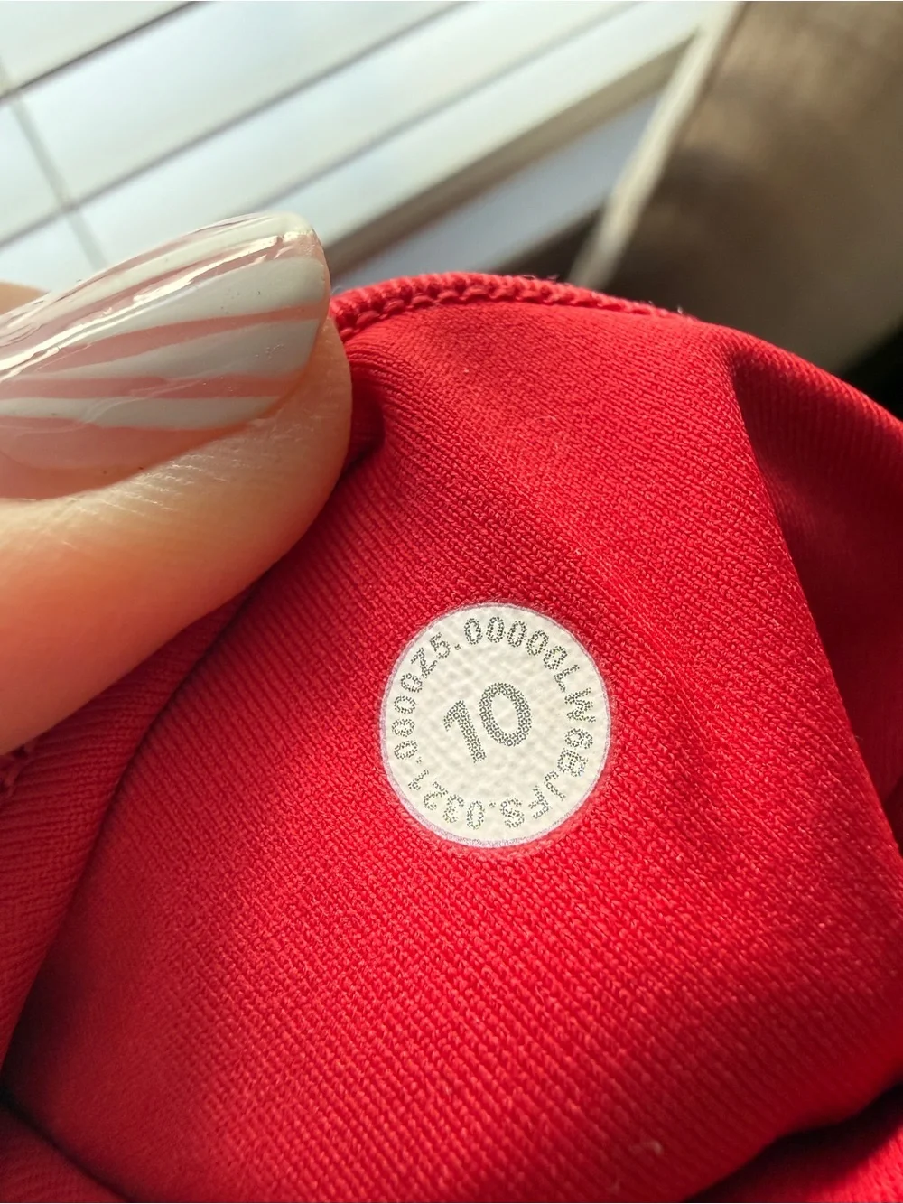 lululemon athletica Kids Bright Red Athletic Leggings - Picture 5 of 5